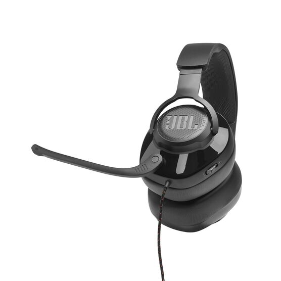 JBL Quantum 200 - Black - Wired over-ear gaming headset with flip-up mic - Detailshot 8 JBL Quantum 200 - Black - Wired over-ear gaming headset with flip-up mic - Detailshot 8